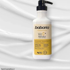 تصویر شیربدن ویتامین C باباریا 500 میل Babaria Vitamin C Body Milk 500 ml