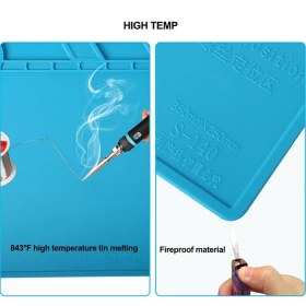 تصویر پد کار سیلیکونی KAISI S-140 