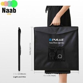 تصویر خیمه ال ای دی دار پلوز Puluz Photography Tent LED 70x70cm 