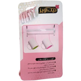 تصویر آویز لیوان نیک آویز مدل 152 سه بسته 6 عددی - مشکی 