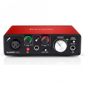 تصویر کارت صدا Focusrite Scarlett Solo G2 