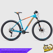 تصویر دوچرخه کوهستان کراس کانتری کیوب مدل اسید 2 ایکس سایز ۲۷.۵ 2017 آبی/نارنجی Cube Mountain Bicycle Acid 2X 27.5 2017 