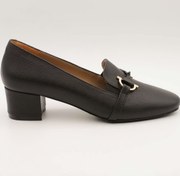 تصویر کفش پاشنه 3 سانت زنانه چرمی نینو 
