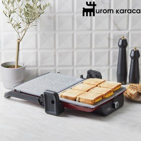 تصویر دستگاه ساندویچ ساز و گریل کاراجا مدل Karaca GASTRO GRILL Karaca GASTRO GRILLER and Sandwich Maker