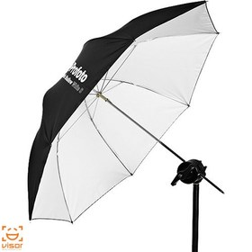 تصویر چتر داخل سفید پروفوتو "Profoto Shallow White Umbrella Small, 33 