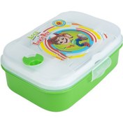 تصویر ظرف غذا مستطیل سوپاپ‌دار آریا کد 6023 Arya Lunch Box - 6023