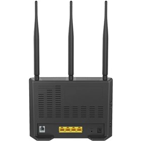 تصویر مودم روتر ADSL دی لینک مدل DSL-2870A AC750 بی سیم سه آنتن DSL-2870A AC750 VDSL2 ADSL2 Dual Band Wireless Modem Router