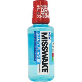 تصویر دهان شویه آنتی پلاک میسویک 400 میل MISSWAKE Mouthwash Anti Plaque 400ml