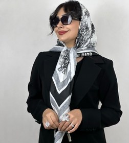 تصویر روسری طرح جنگل 