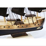 تصویر کشتی چوبی ۵٠ سانت 