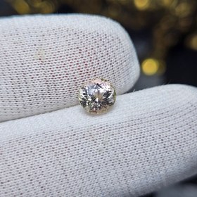 تصویر نگین سنگ طبیعی تورمالین معدنی کد 35352 