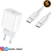 تصویر شارژر دیواری ترانیو مدل P12 همراه با کابل Type-C TRANYOO P12 Wall charger