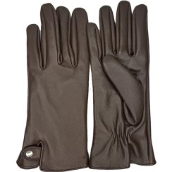 تصویر دستکش چرم زنانه کد R10 