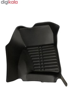 تصویر کفپوش سه بعدی خودرو اس‌ای‌سی‌جی مدل CBN مناسب برای پورشه کاین 2011 