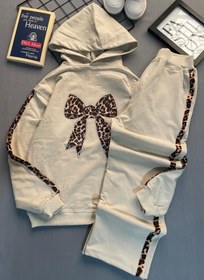 تصویر هودی شلوار دخترانه نیم بگ سایز 45تا65 کد 1005002 