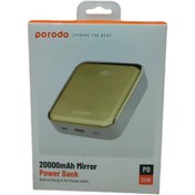 تصویر پاوربانک (PD و فست شارژ) Porodo 20W 20000mAh مدل PD-PBFCH032 