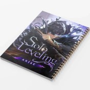 تصویر دفتر طرح انیمه سولو لولینگ Solo Leveling 