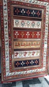 تصویر فرش پوست طبیعی وابریشم مصنوعی کرامتیان Keramatian.carpet