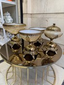 تصویر سرویس پذیرایی طلایی، چهار تکه 