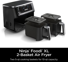 تصویر سرخ کن نینجا مدل DZ550 ا ninja DZ550 air fryer ninja DZ550 air fryer