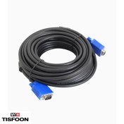 تصویر کابل VGA کی نت مدل K-CVGA0200 طول ۲۰ متر FHD 