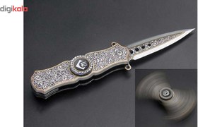 تصویر چاقو تاشو طرح اسپینر مدل Spinner Knife 