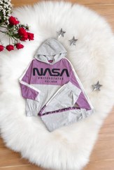 تصویر ست هودی و شلوار اسپرت زنانه NASA | راحتی و استایل در هر فصل! 