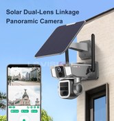 تصویر دوربین مداربسته سیم کارت خور با پنل خورشیدی LS VISION-MS3A 