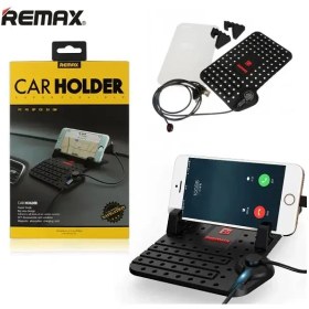 تصویر پایه نگهدارنده گوشی موبایل Remax Car Holder Super Flexible 