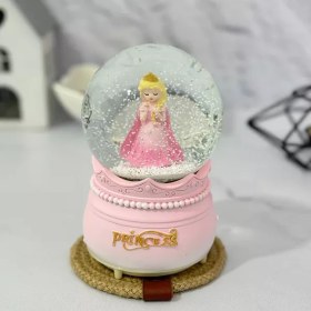 تصویر گوی برفی پرنسس موزیکال 