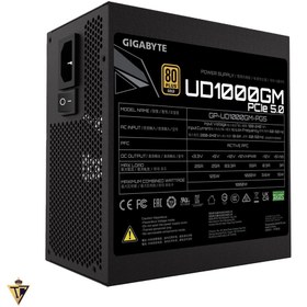 تصویر منبع تغذیه کامپیوتر گیگابایت مدل GP-UD1000GM 