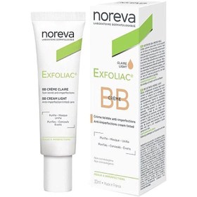 تصویر بی بی کرم ضد جوش اکتی پور نوروا رنگ روشن 30 میل Noreva Actipur BB Cream Light 30 ml