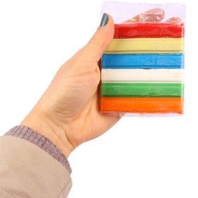 تصویر خمیر بازی 6 رنگ آریا 1057 Arya Arya 1057 Play Dough 6 Colors
