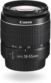 تصویر لنز کانن (Canon EF-S 18-55mm f/3.5-5.6 DC III (no box ا Canon EF-S 18-55mm f/3.5-5.6 DC III Lens (no box) Canon EF-S 18-55mm f/3.5-5.6 DC III Lens (no box)