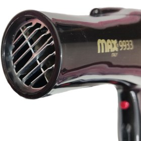 تصویر سشوار مکس موتور سنگین سیم پیچ مدل 9933 Hair dryer max_9933