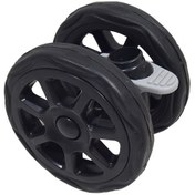 تصویر چرخ کامل کالسکه مشکی مناسب مدل ۲۱۹ و ۲۱۲ 