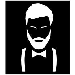 تصویر شابلون باتیس آرت طرح ریش کد 274 