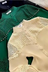 تصویر شومیز گیپور وارداتی کد 142 سایز ۴۲ و ۴۴ و ۴۰ 