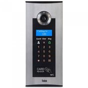 تصویر پنل آیفون تصویری تابا مدل TVP-1800 کدینگ کارتی با دوربین CCD 