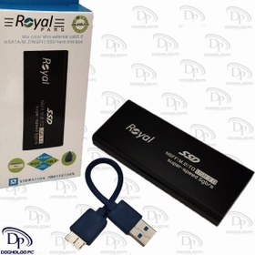 تصویر باکس هارد رویال USB3.0 به M2 مدل ET-M2 NGFF Royal ET-M2 NGFF USB3.0 to M2 hard box