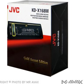 تصویر پخش جی وی سی (JVC) مدل KD-X168M JVC Car Player KD-X168M