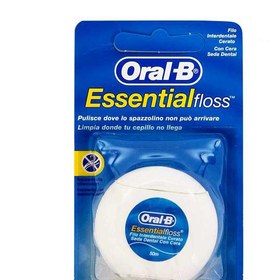 تصویر نخ دندان نعنایی اورال بی ا Oral B essential Floss Oral B essential Floss