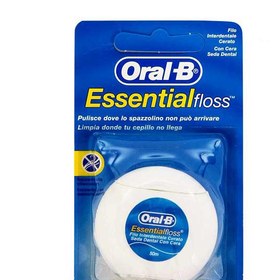 تصویر نخ دندان اورال-بی مدل Essential Floss ا Oral-B Essential Floss Waxed Mint 50 m Oral-B Essential Floss Waxed Mint 50 m