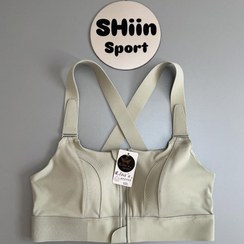 تصویر نیمتنه حرفه ای چسبی قابل تنظیم وارداتی - سبز پاستیلی / دو ایکس لارج ۴۲/۴۴/۴۶ کد محصول ۱۰۲۰