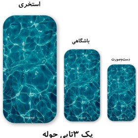 تصویر حوله موج «پک ۳تایی» 