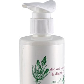 تصویر کرم مرطوب کننده و آبرسان مدل آلوئه ورا حجم 250 میلی لیتر مارگریت Margritte Aloe vera Moisturizing And Hydrating Cream 250ml