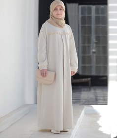 تصویر عبا پاییزه محیا - کرم / 3 