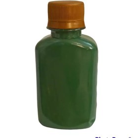 تصویر رنگ اکریلیک سبز تیره وزن ۱۵۰ گرم 