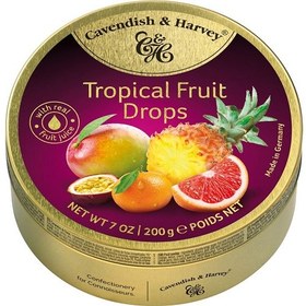 تصویر آبنبات کاوندیش اند هاروی Cavendish & Hervey مدل Tropical Fruit 