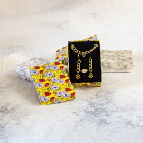 تصویر جعبه جواهرات 12 عددی بسته بندی شده مدل نیم ست مخلوط 